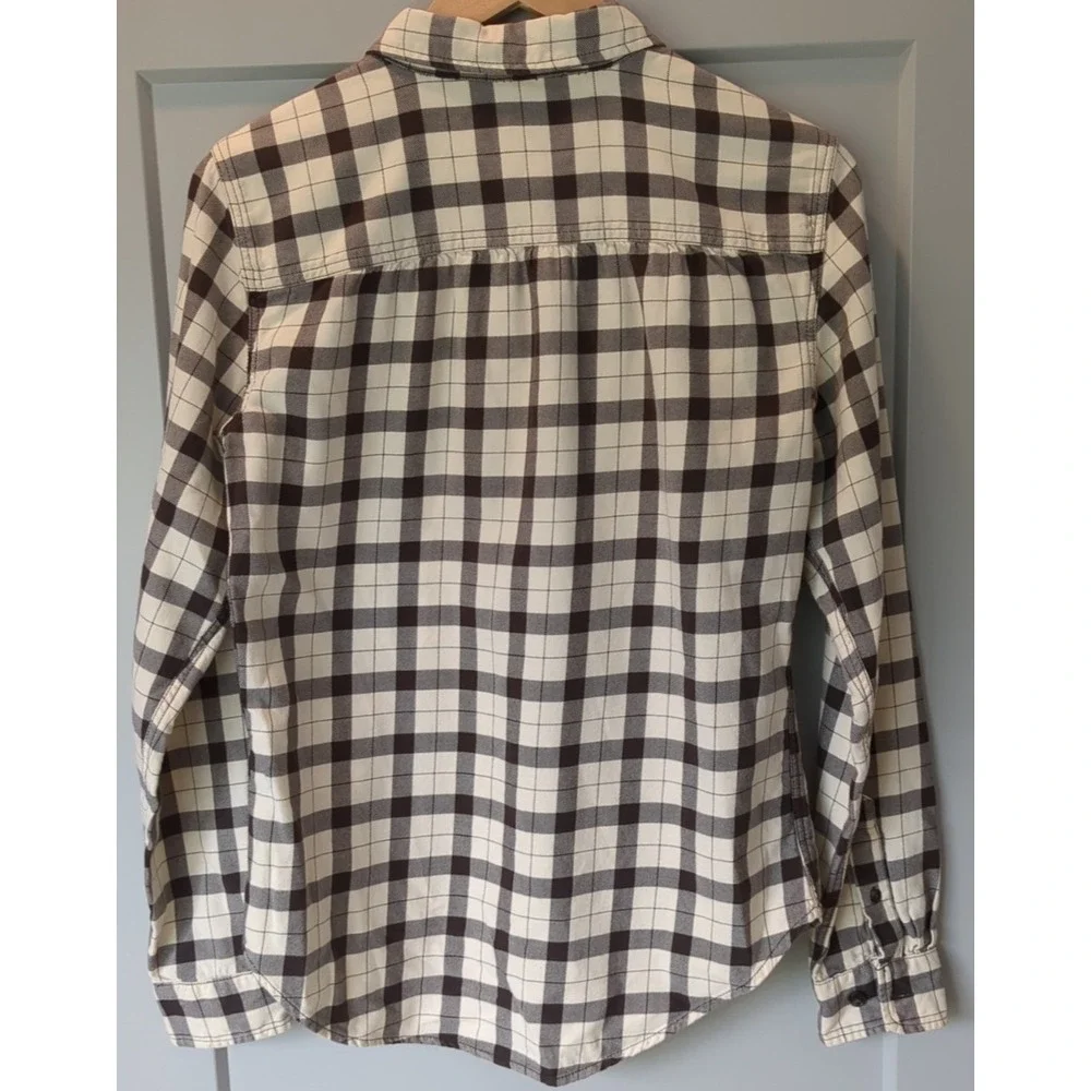 Filson USA Womens Size M Long Sleeve Plaid Flannel Shirt - Picture 7 of 7
